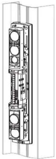 OPTEX SL-650QDP-BT - 2-8 MOUNTING IN THE BEAM TOWER - 1