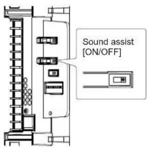 Sound assist [ON/OFF]