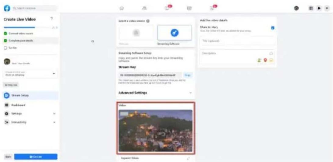 Create Live Video Connect video source Complete post details Search Next: New Guide Choose community your Post on sharing In Design use Stream Setup Desktop Settings Interactions Back Show Select a video source Streaming Software Streaming Software Setup Deep and guide the stream key into your streaming software. Stream Key View: 102580002000000000 - 0.00467400000000000000000000000000000000000000000000000000000000000000000000000000000000 Advanced Settings Video Expand Video Add live video details Share to story Read the story will look as adsed by your group. Title (updated): Developers