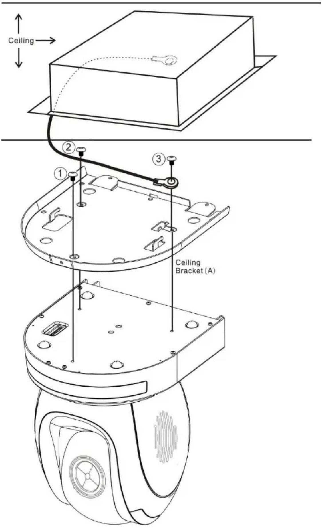 Ceiling Ceiling Bracket (A)