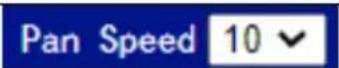DataVideo PTC-300 - The PTZ Control Area of the Web UI - 5