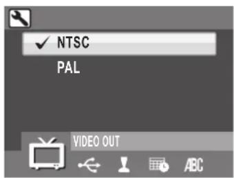 NTSC PAL VIDEO OUT