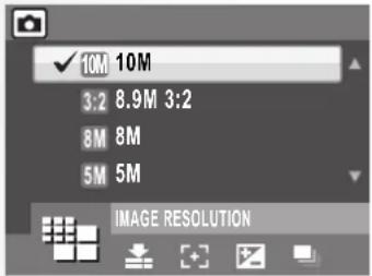 10M 10M 3:2 8.9M 3:2 8M 8M 5M 5M IMAGE RESOLUTION