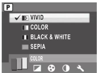 P ✓ VIVID COLOR BLACK & WHITE SEPIA COLOR