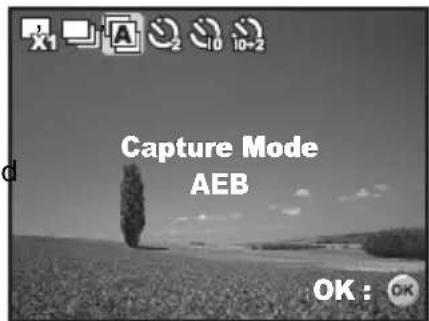 Capture Mode AEB OK : OK