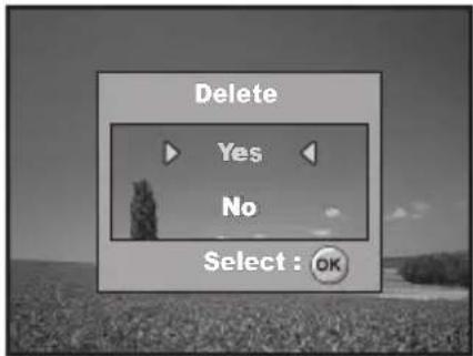 Delete Yes No Select : OK