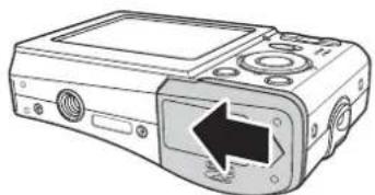 SANYO VPC-S750 - Inserting an SD/MMC Memory Card - 3