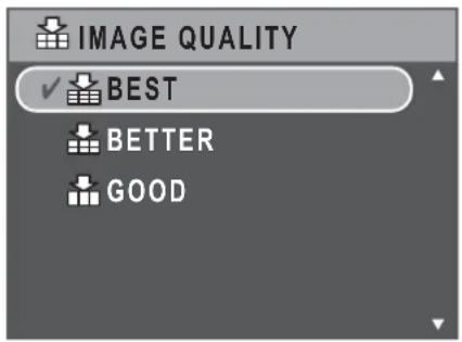IMAGE QUALITY ✓ BEST BETTER GOOD