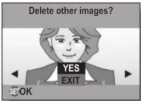 Delete other images? YES EXIT S E O K
