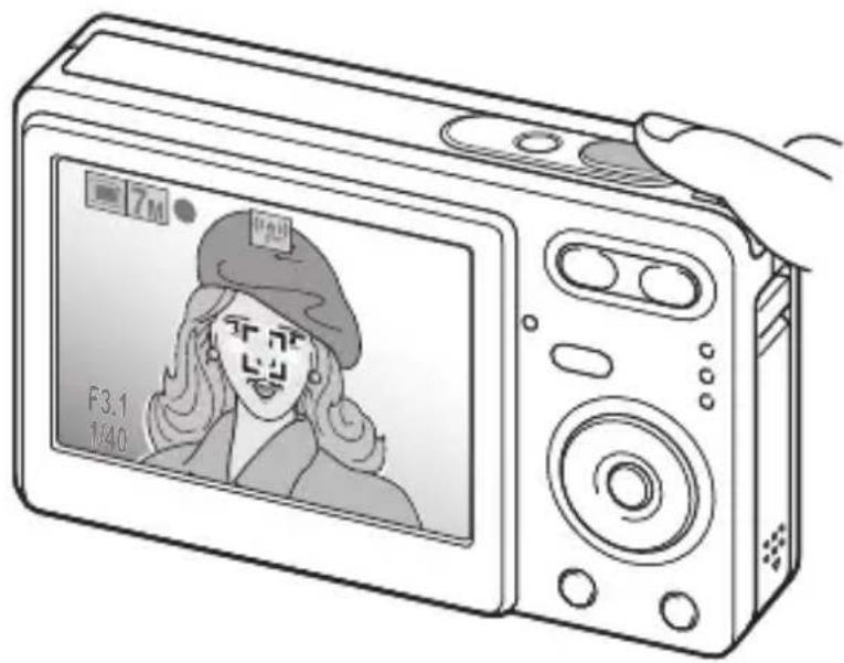 SANYO Xacti VPC-E7EX - About the touch sensor (touch focus) - 1
