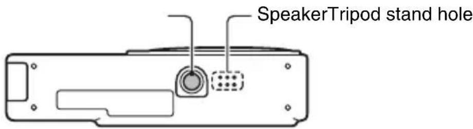 SpeakerTripod stand hole