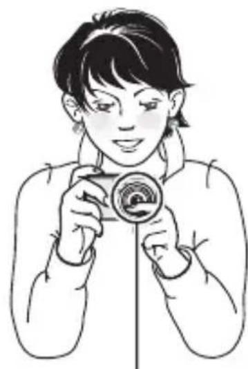SANYO Xacti VPC-E7EX - How to hold the camera - 2