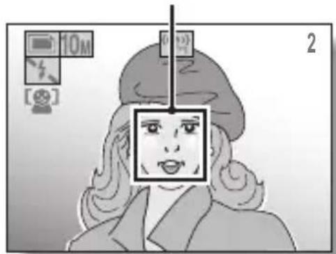 SANYO Xacti VPC-E7EX - How to use the face chaser feature - 1