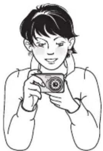 SANYO Xacti VPC-E7EX - How to hold the camera - 1
