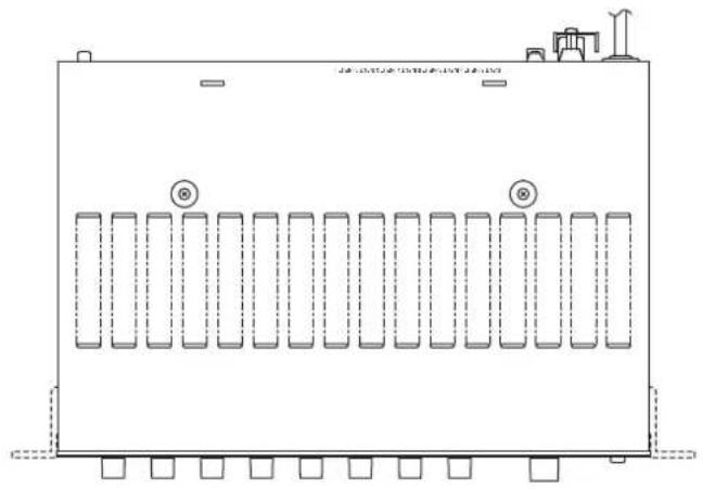 TOA A-912MK2 - DIMENSIONAL DIAGRAMS - 1