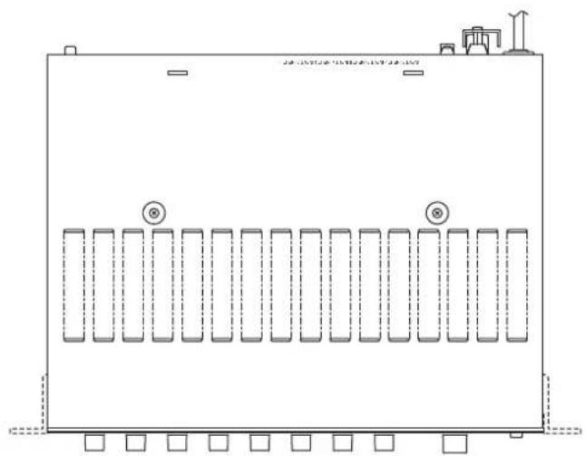 TOA A-912MK2 - DIMENSIONAL DIAGRAMS - 4