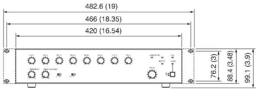 482.6 (19) 466 (18.35) 420 (16.54) 76.2 (3) 88.4 (3.48) 99.1 (3.9)