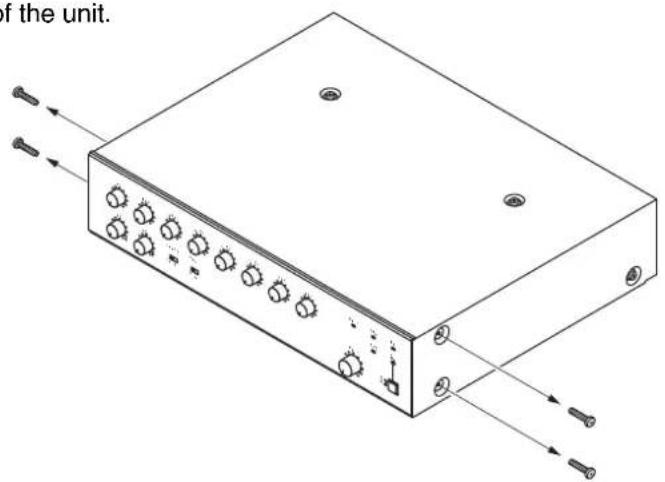 TOA A-912MK2 - RACK MOUNTING BRACKET ATTACHMENT - 1