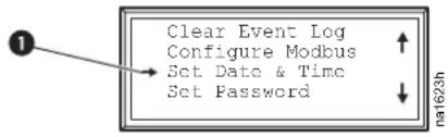 Clear Event Log Configure Modbus Set Date & Time Set Password na1623h