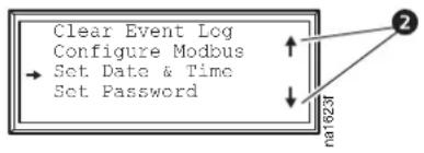 Clear Event Log Configure Modbus Set Date & Time Set Password