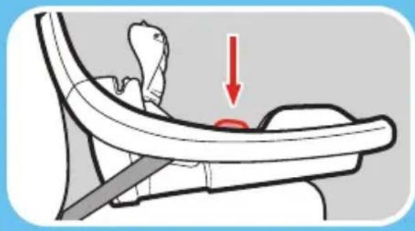 GRACO Premier SnugRide SnugFit 35 XT - Connect Lower Anchor Attachment Connectors to Vehicle's Lower Lower Anchor Attachment Anchors - 1