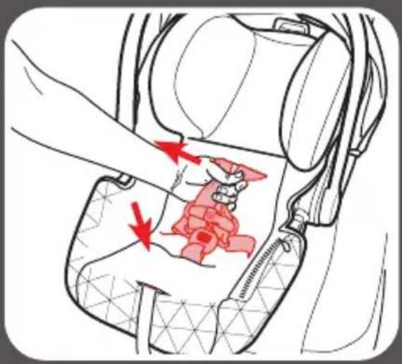 GRACO Premier SnugRide SnugFit 35 XT - To Change Harness Height: - 4