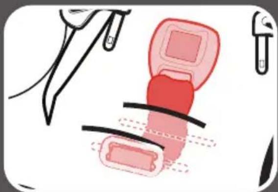 GRACO Premier SnugRide SnugFit 35 XT - To Change Buckle Position - 8