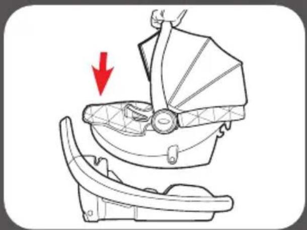 GRACO Premier SnugRide SnugFit 35 XT - 2-C Attach Car Seat to Base - 2