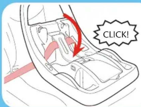 GRACO Premier SnugRide SnugFit 35 XT - Close the SnugLock® Lock-Off - 2