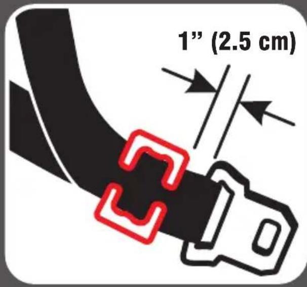 GRACO Premier SnugRide SnugFit 35 XT - Sliding Latch Plate and ALR Retractor - 5