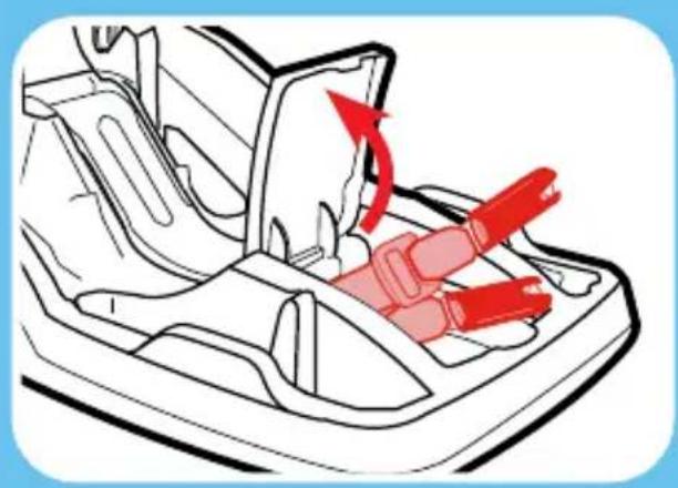 GRACO Premier SnugRide SnugFit 35 XT - Open the SnugLock® Lock-Off - 1