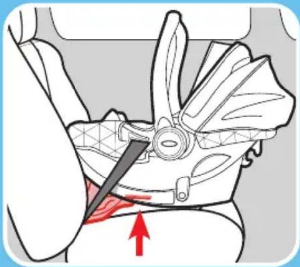 GRACO Premier SnugRide SnugFit 35 XT - 3-D Install Without Base With Vehicle Seat Belt - 2
