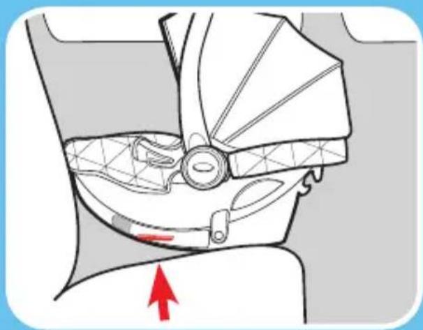 GRACO Premier SnugRide SnugFit 35 XT - 3-D Install Without Base With Vehicle Seat Belt - 1