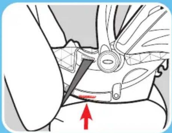 GRACO Premier SnugRide SnugFit 35 XT - Check the Rear Facing Level Line - 1