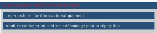OPTOMA HD67 - ? Messages de l'écran - 2
