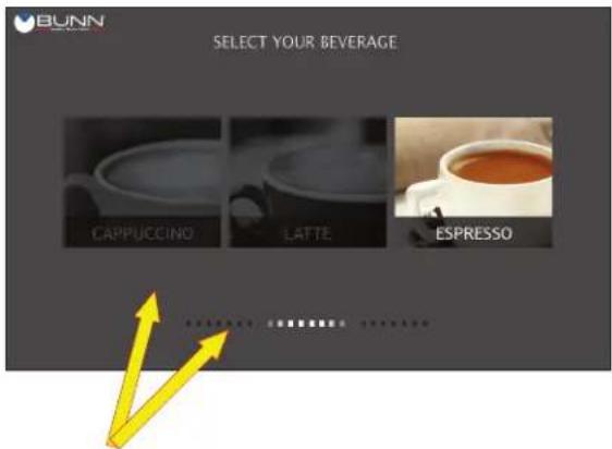 BUNN SELECT YOUR BEVERAGE CAPPUCCINO LATTE ESPRESSO