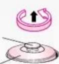 Cuckoo CRP-G1015F - If the valve hole of the pressure weight part is clogged, punch it with the cleaning pin. - 2