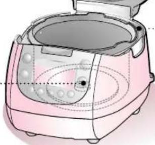 Cuckoo CRP-G1015F - ▶ When cooking/warming the rice. - 3