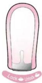 Cuckoo CRP-G1015F - Close the top cover and turn the Lock/Unlock handle to "Lock". - 2