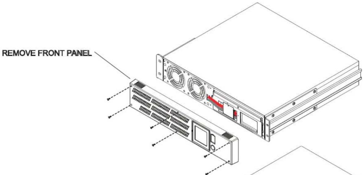 REMOVE FRONT PANEL