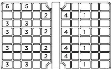 6 5 2 3 3 3 3 2 3 3 2 3 3 2 3 3 2 4 1 4 1 4 1 4 1
