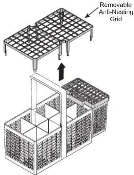 Removable Anti-Nesting Grid
