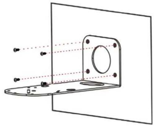 Kramer K-Cam4K - To mount K-Cam4K on a wall: - 2