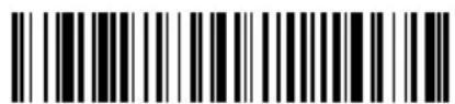 Barcode image with black and white vertical bars, no visible text or symbols beyond the pattern