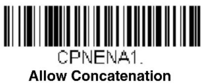 CPNENA1. Allow Concatenation