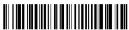 Black and white barcode image with vertical lines and a central dot