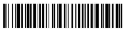 Black and white barcode image with vertical lines and a central dot