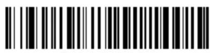 Black and white barcode image with vertical lines above and below the bars