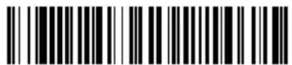 Barcode image with black and white vertical bars, no visible text or symbols beyond the pattern