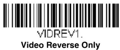 VIDREV1. Video Reverse Only